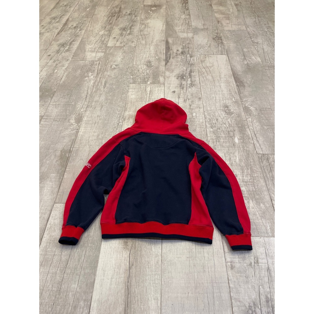 Kids NFL‎ Houston Texans Hoodie Red Navy Blue Pullover Size Medium 10 12 Reebok - Picture 6 of 6